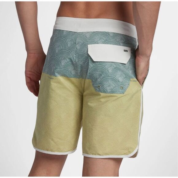 NWT Hurley Men's Pescado Beachside 18" Boardshorts Swim Shorts Men’s size 38 - Picture 4 of 14